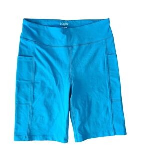 NEW J. Crew Turquoise Blue Bike Athletic Shorts Size Medium